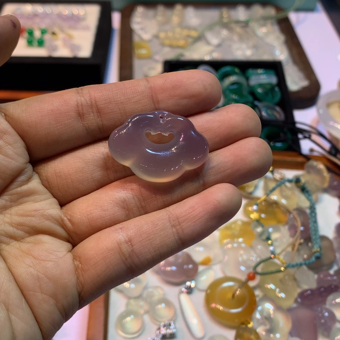 【闪购商品】玛瑙/玉髓颈饰未镶嵌꧁***꧂