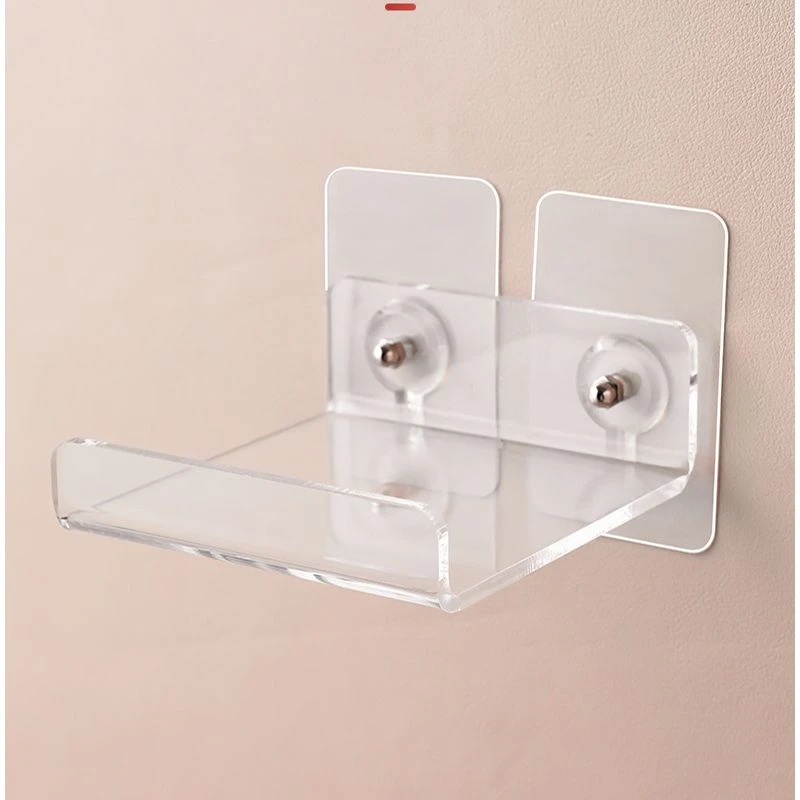 一件代发摄像头支架免打孔室内家用置物架室外监控顶盒托架固定架