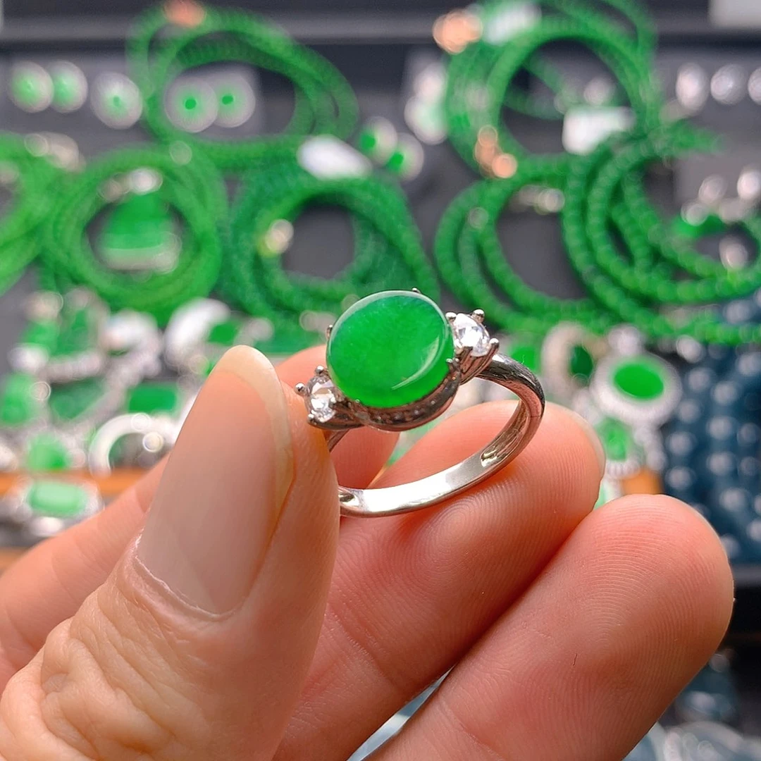 未镶嵌手链翡翠翡翠