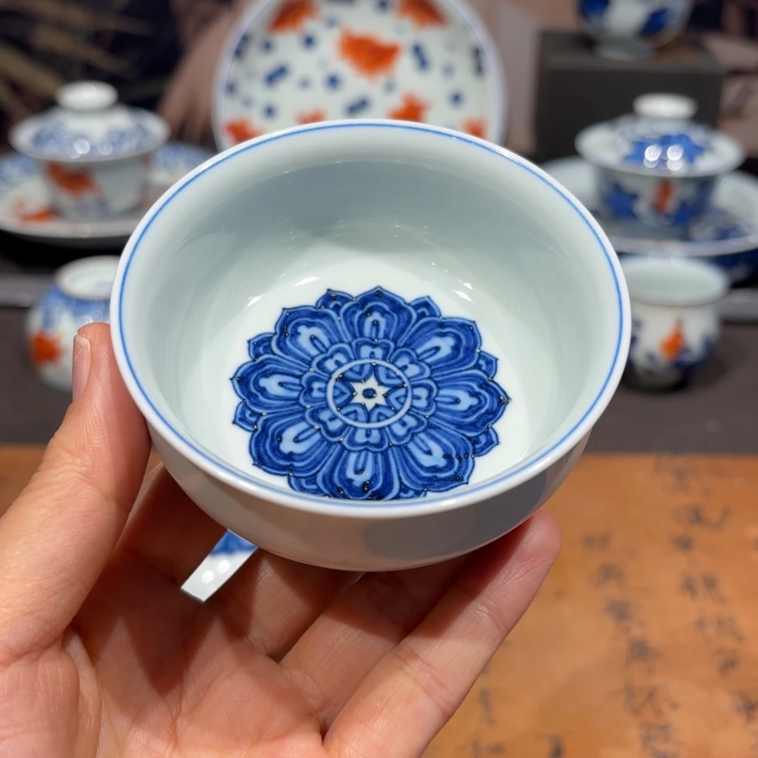 手工手绘陶瓷茶具