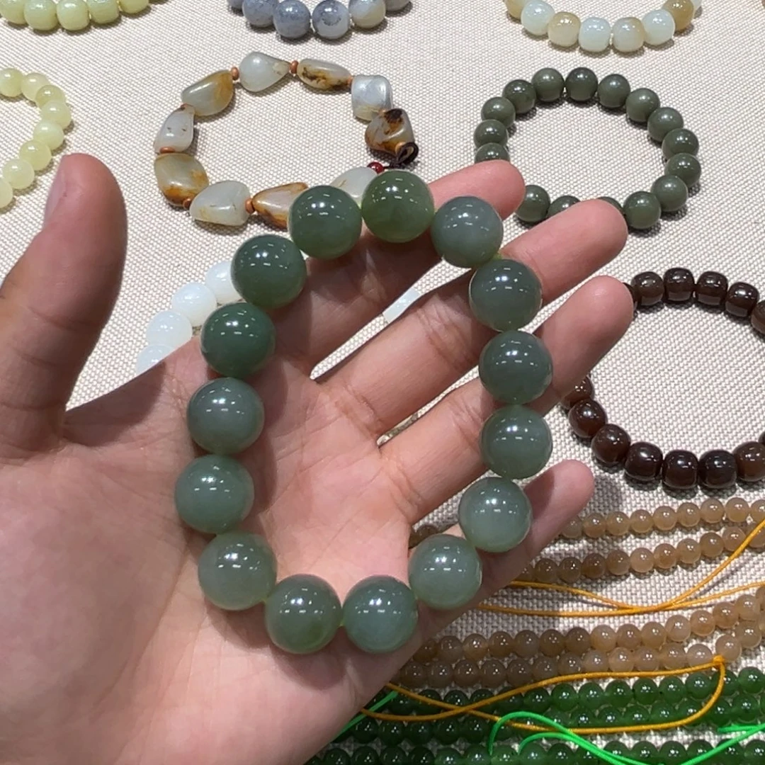未镶嵌手串和田玉