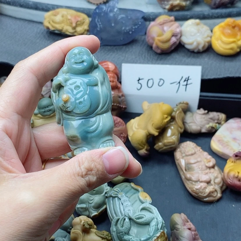 【闪购商品】定制石英质玉吊坠未镶嵌