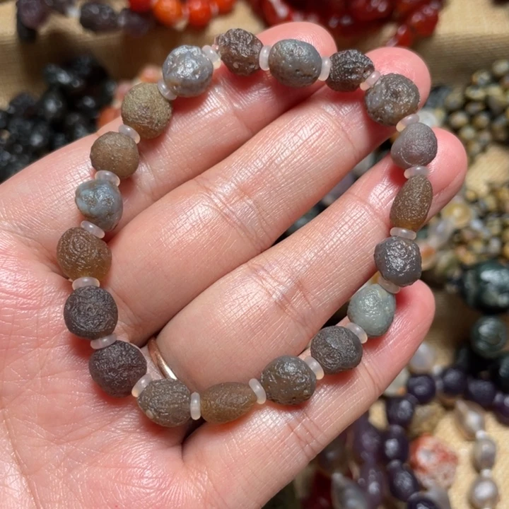 玛瑙/玉髓未镶嵌手链