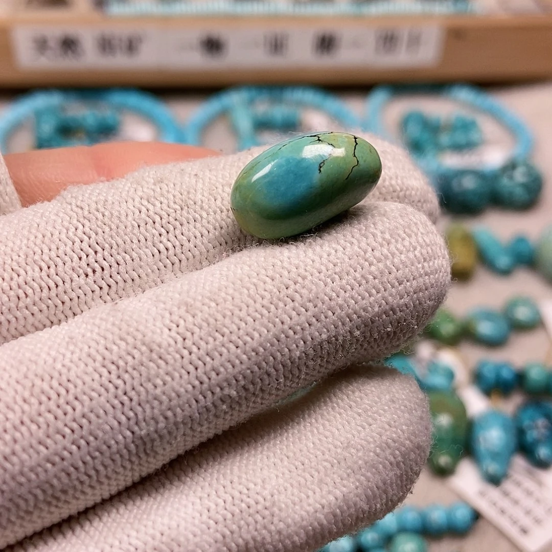 未镶嵌绿松石珠宝半成品