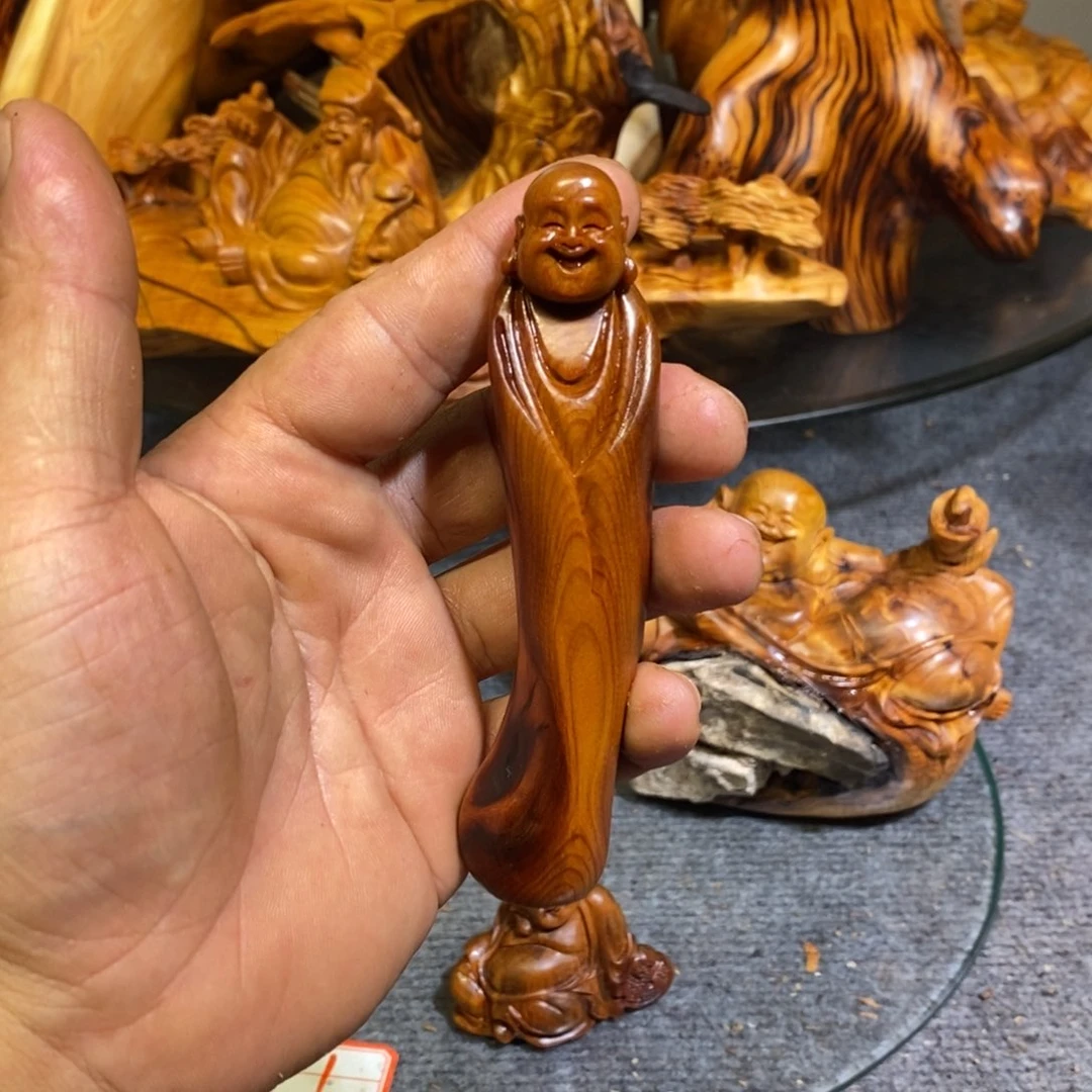 柏木（崖柏）木雕工艺品摆件家居崖柏手串崖柏