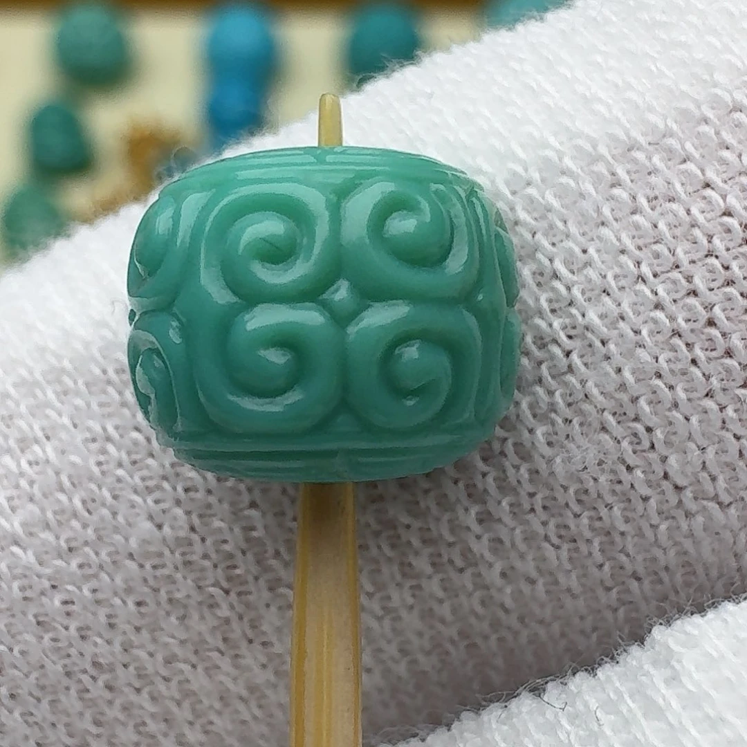 绿松石未镶嵌回纹9.3