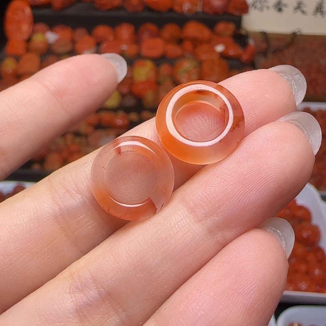 南红玛瑙未镶嵌吊坠(不含链)