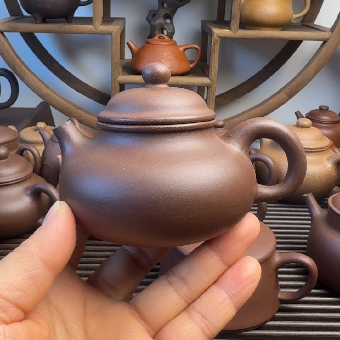 紫砂茶壶150cc容天嫩底槽清