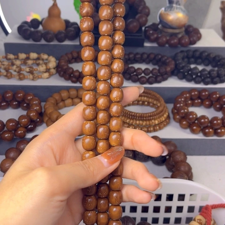 紫金鼠手串精品半实心老型10