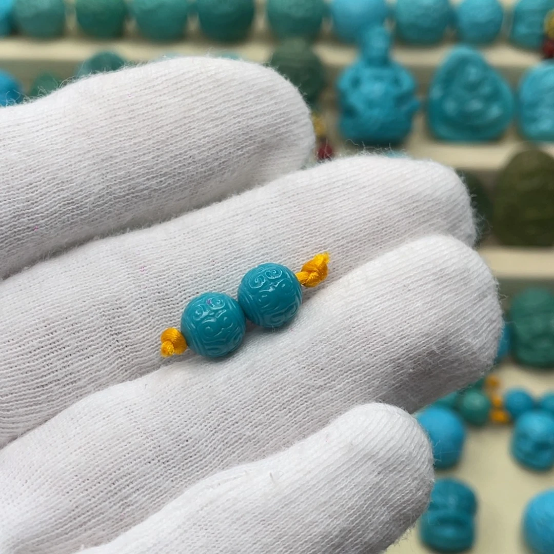 绿松石未镶嵌颈饰卡8