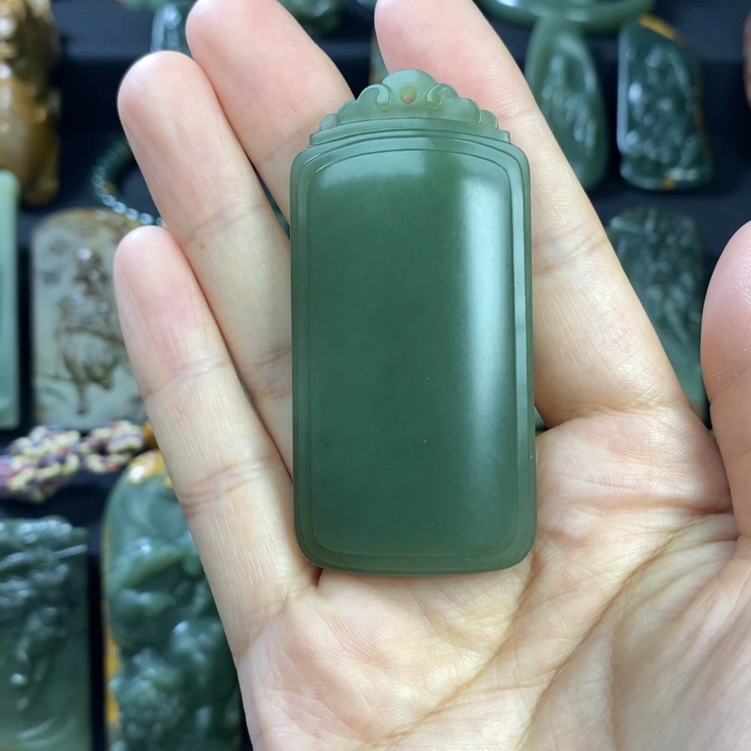 岫岩老玉（透闪石质玉）未镶嵌挂件