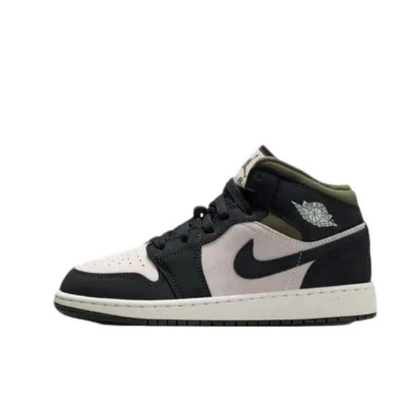 耐克nike商场同款琥珀流光风AIRJORDAN1MIDSE(GS)休闲鞋HV4399102