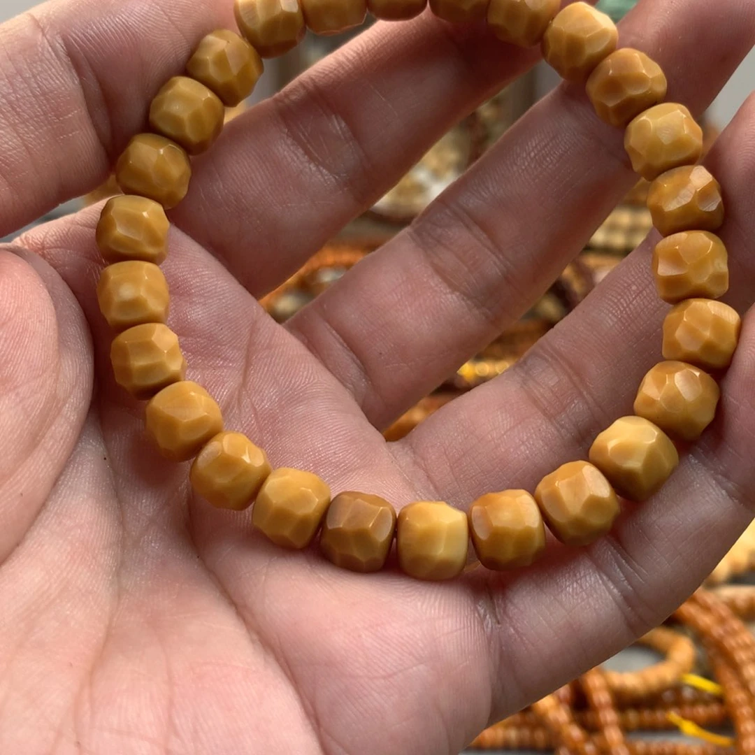 星月菩提吊坠9×8刀产无相手工单圈老料