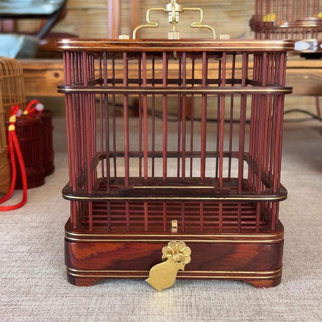 夜***巷直径12厘米抽屉款素笼子一个