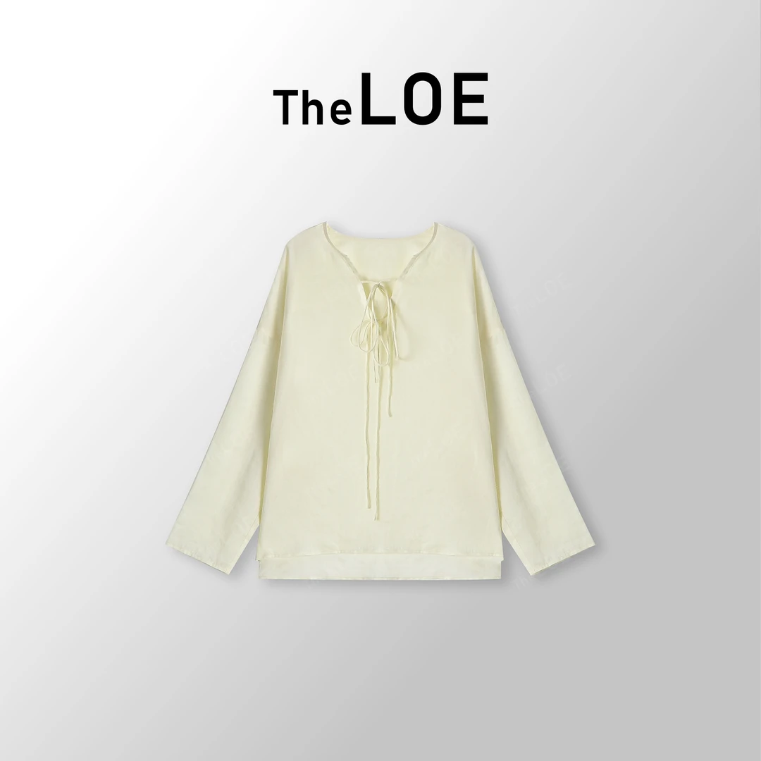 TheLOE/半糖芝士 轻盈感天丝苎麻衬衫#04.02C-G5101