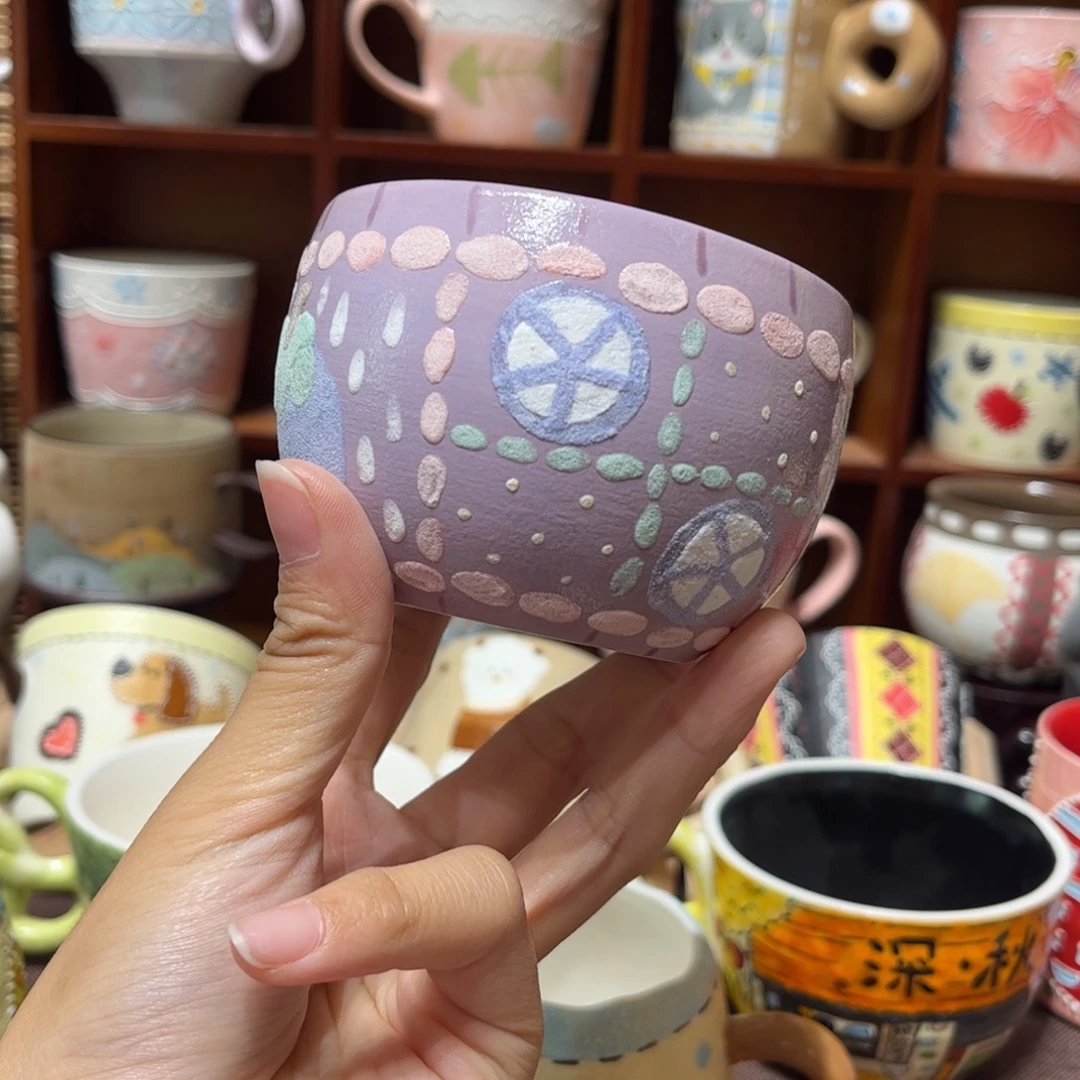 摆件陶景德镇陶瓷马克杯