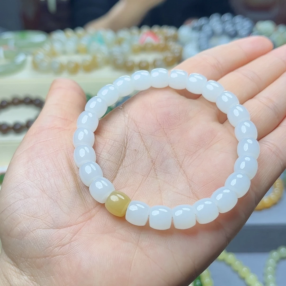 和田玉手链未镶嵌