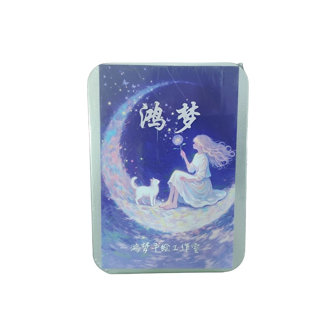 鸿梦工作室 萌宠入画 系列手绘收藏卡牌【拆盒】