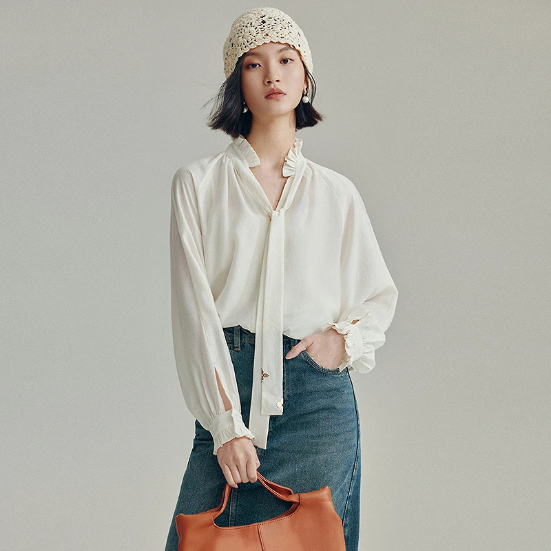 【尚雅专属】MOFAN摩凡秋新款米色时尚套装MBX553262