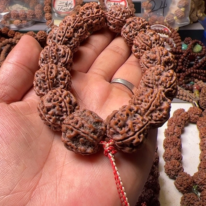 我***风金刚菩提手串23➕安娜蜂窝双龙