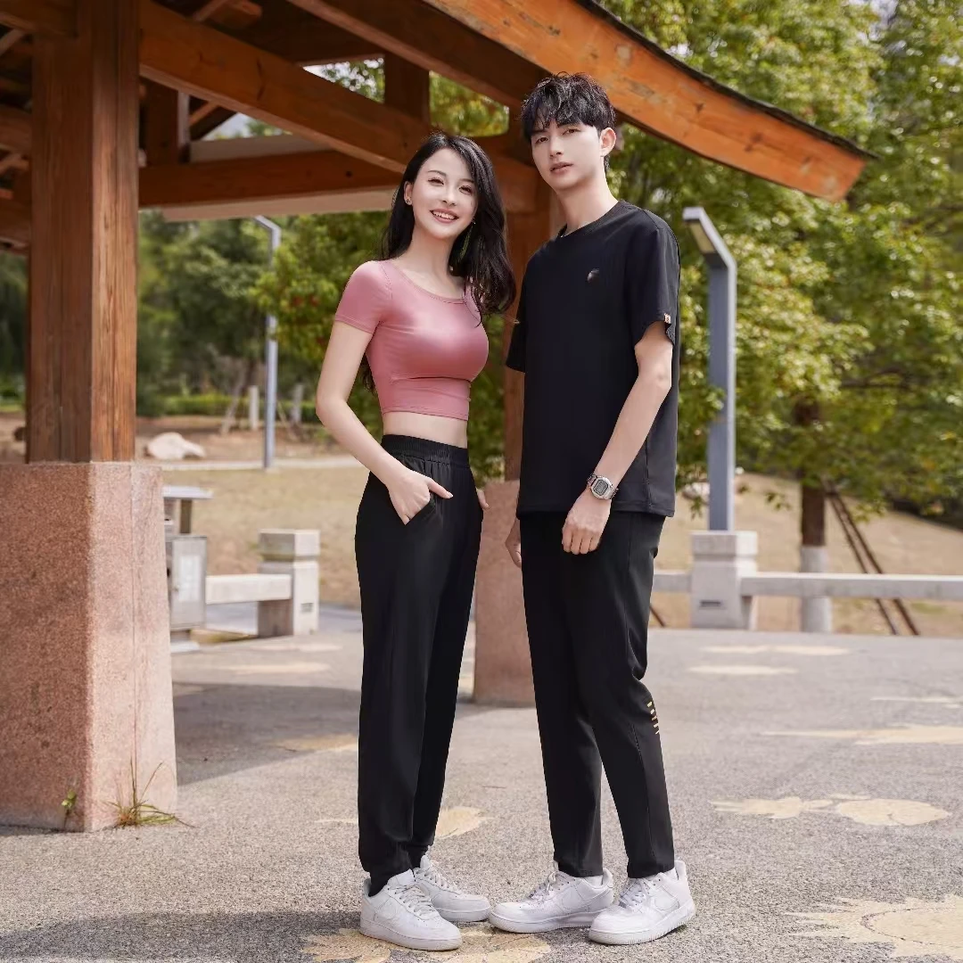 25777休闲冰丝长裤