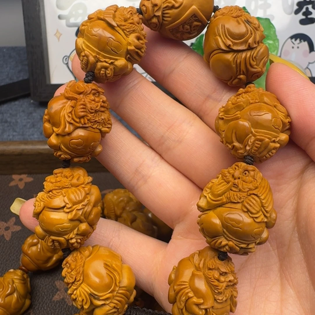 橄榄核手串/手链秒女钟馗