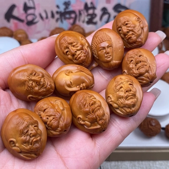 胖***手串/手链橄榄核橄榄雕刻