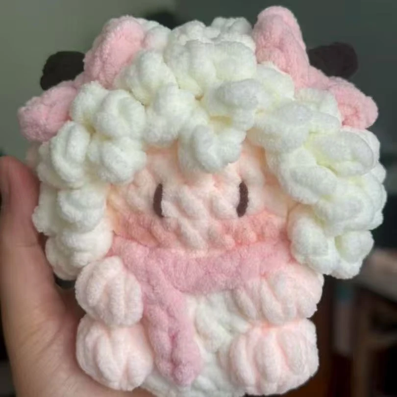 新手钩针钩织冰条美羊羊软糖diy材料包自制可爱立体玩偶礼物