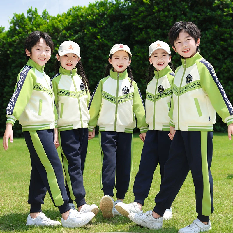 学院风拉链春秋校服球服运动秋款班服冬季英伦风