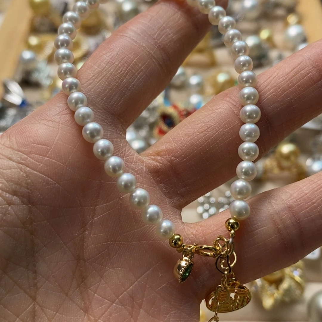 淡水珍珠手绳未镶嵌