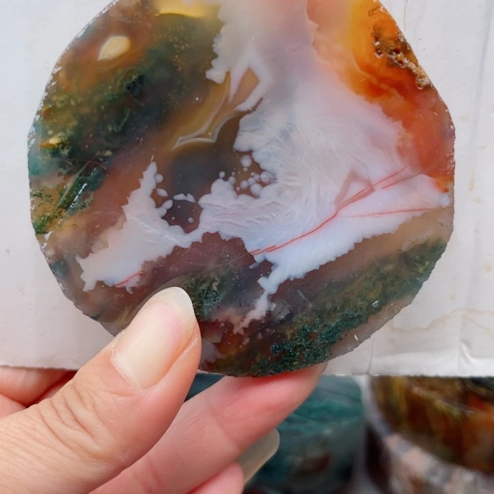 定制玛瑙往**风定制水草玛瑙手镯