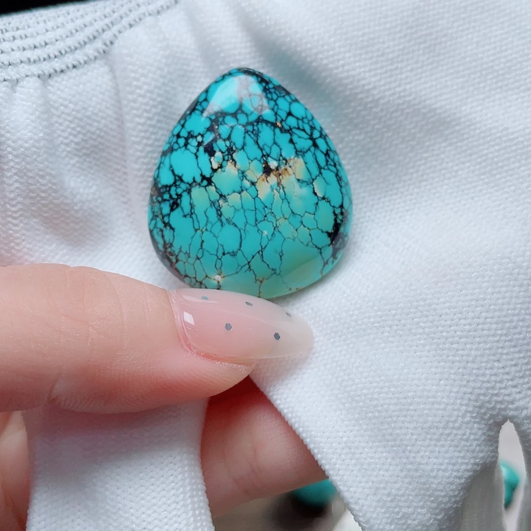 未镶嵌绿松石珠宝半成品