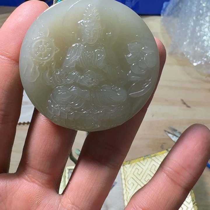 和田玉（糖玉）未镶嵌挂件