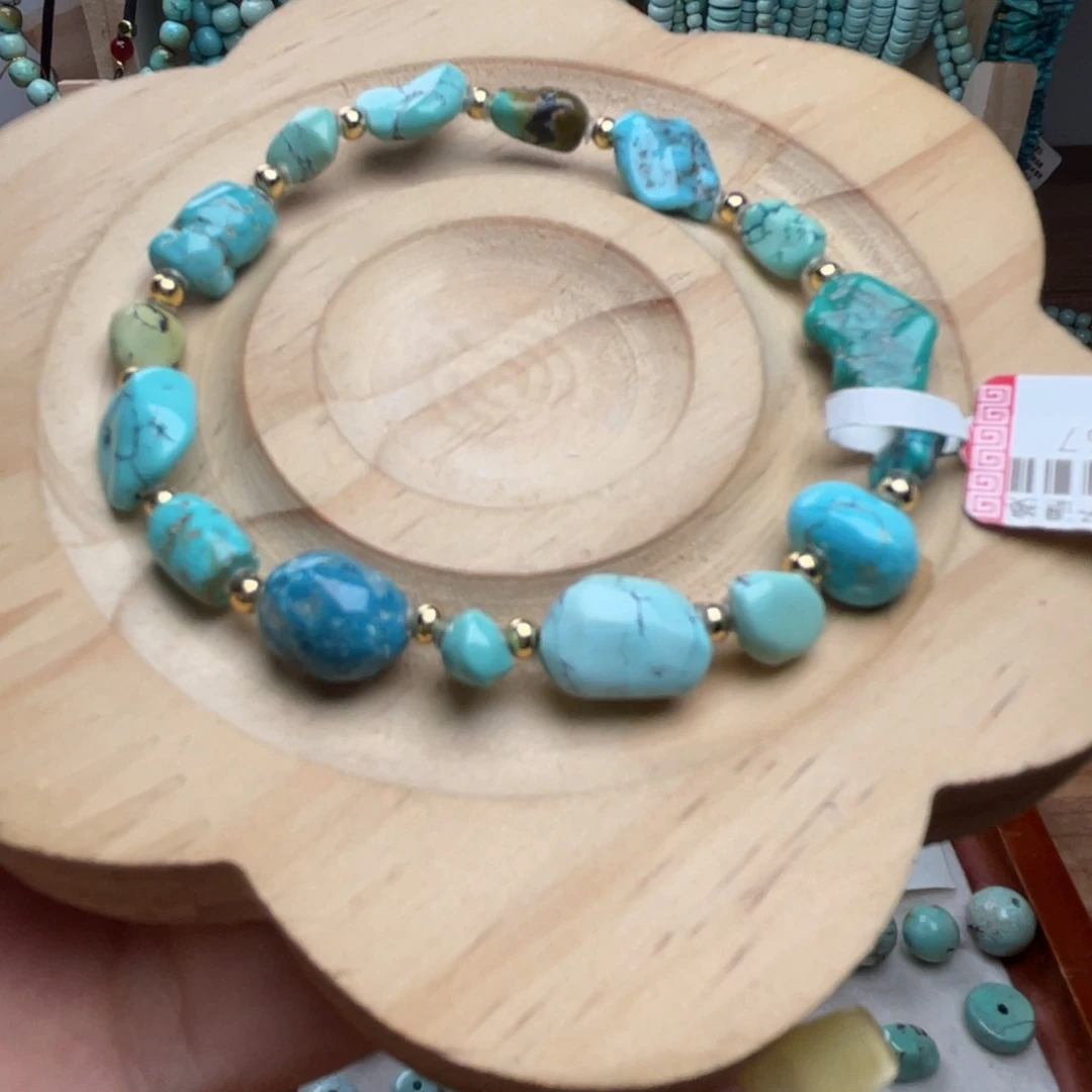 未镶嵌绿松石手串