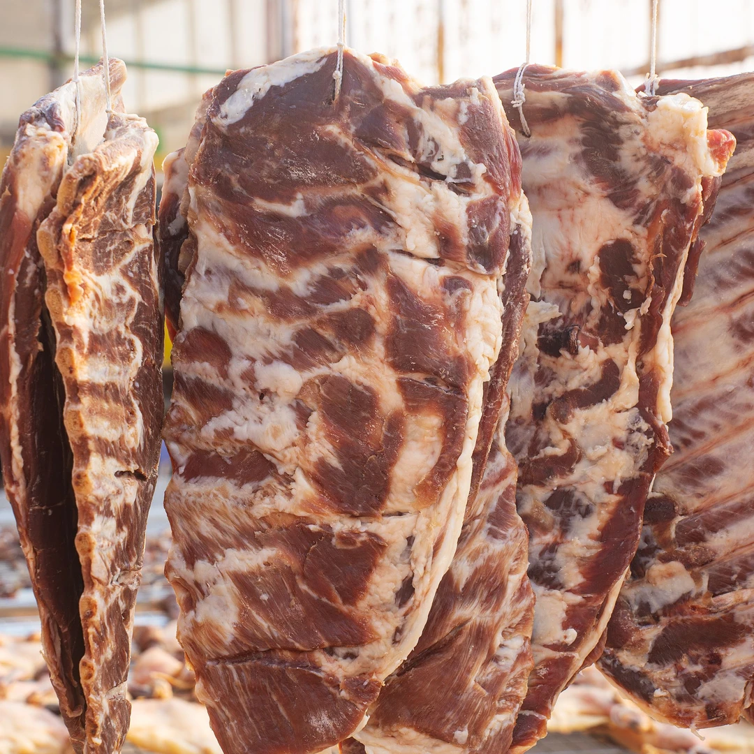 湖北特产2025年腊排骨农家活猪传统腌制自然风干排骨腊货腊味年货