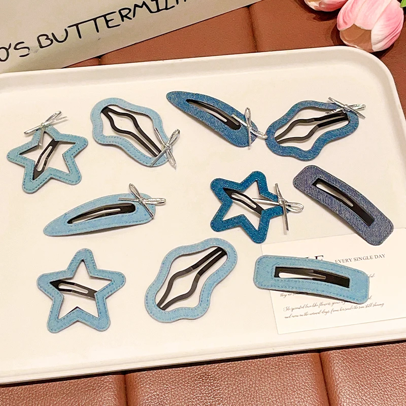 儿童2025发卡发夹ins鸭嘴夹网红日韩边夹一字夹BB夹彩色女可爱