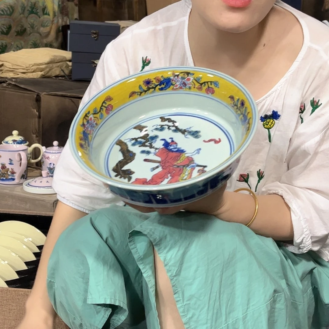 摆件//////景德镇陶瓷瓷器。绿。