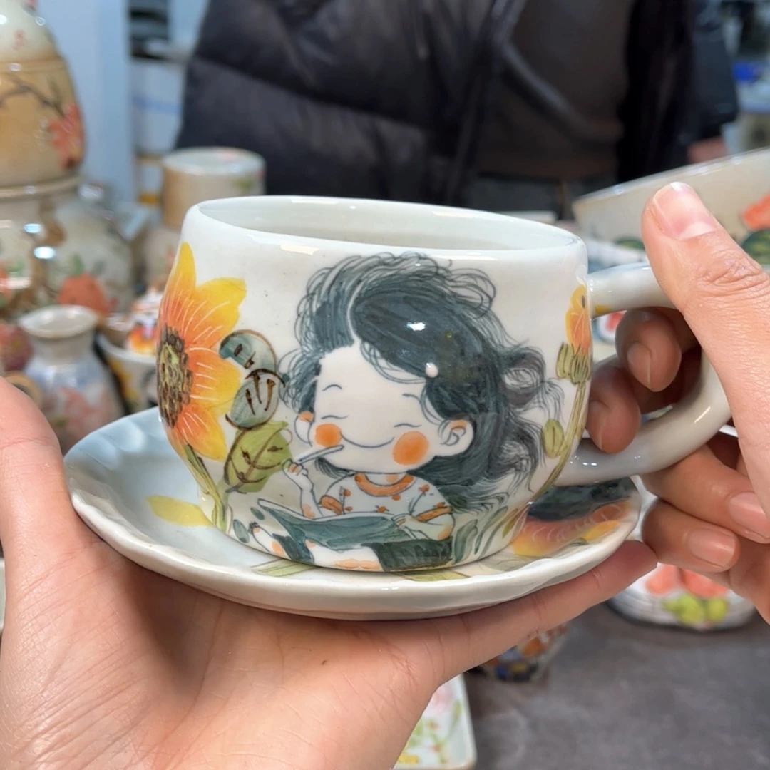 景德镇陶瓷手工杯