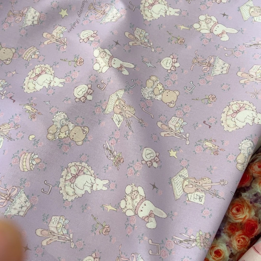 糖***糖棉一米价纯棉平布1.1米宽果子F