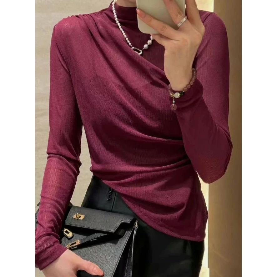 【南油玲姐】红色上衣TX018