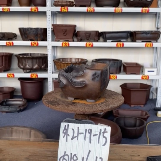 紫砂花盆宜兴紫砂花盆产地直销