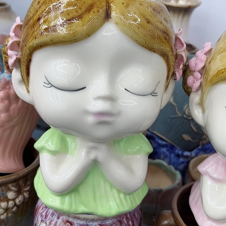 多肉绿植陶瓷花盆