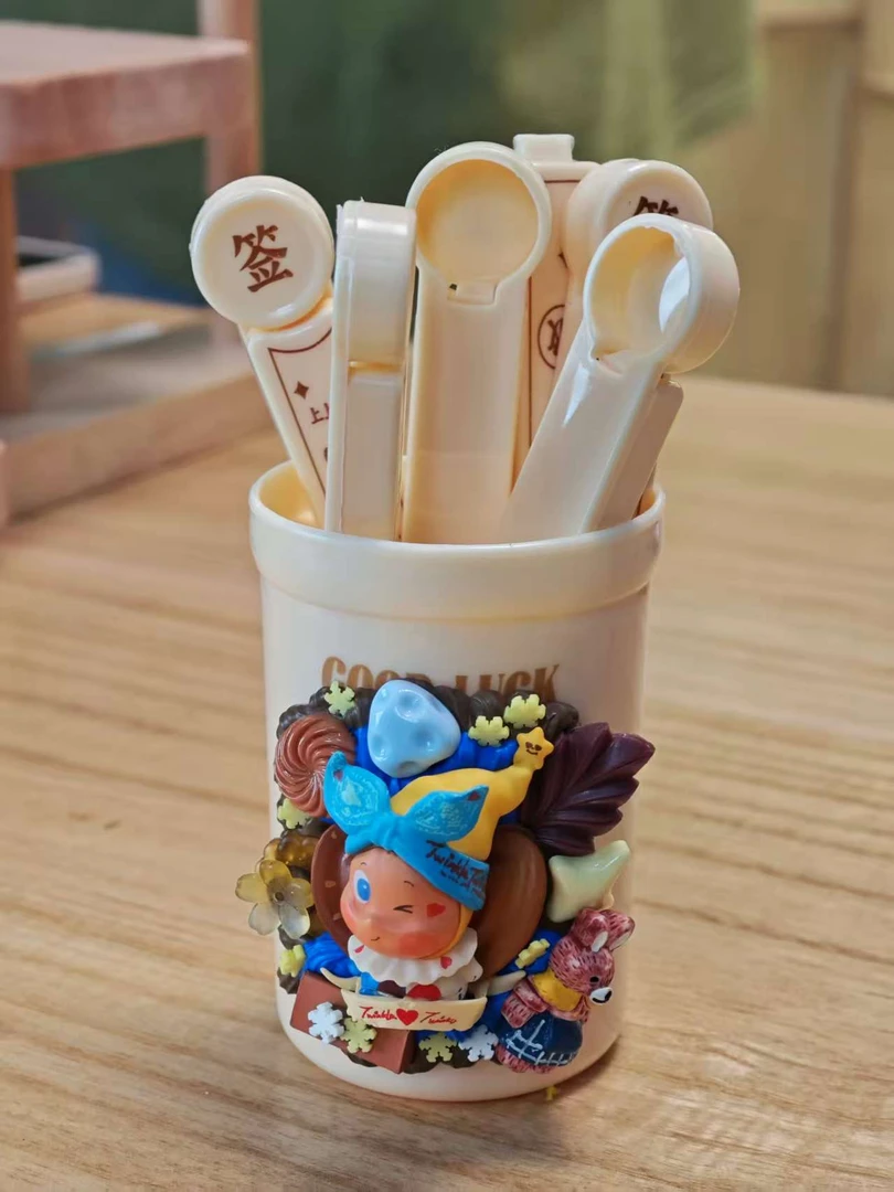 DIY奶油胶幸运签封口夹