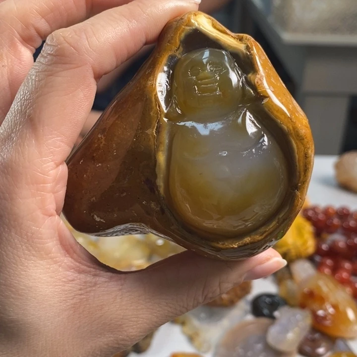 玛瑙/玉髓吊坠(不含链)未镶嵌