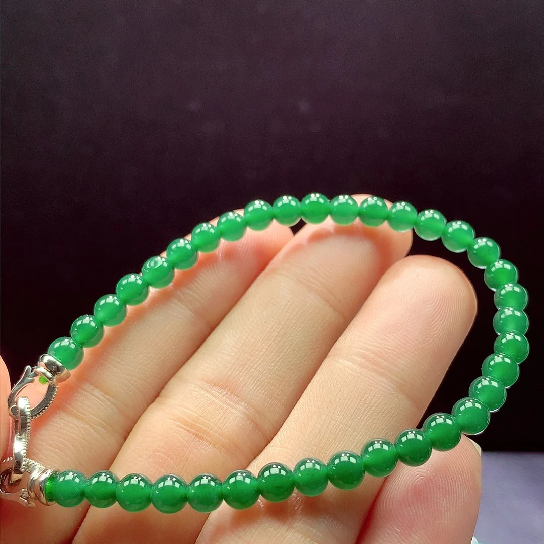 翡翠手链未镶嵌手链