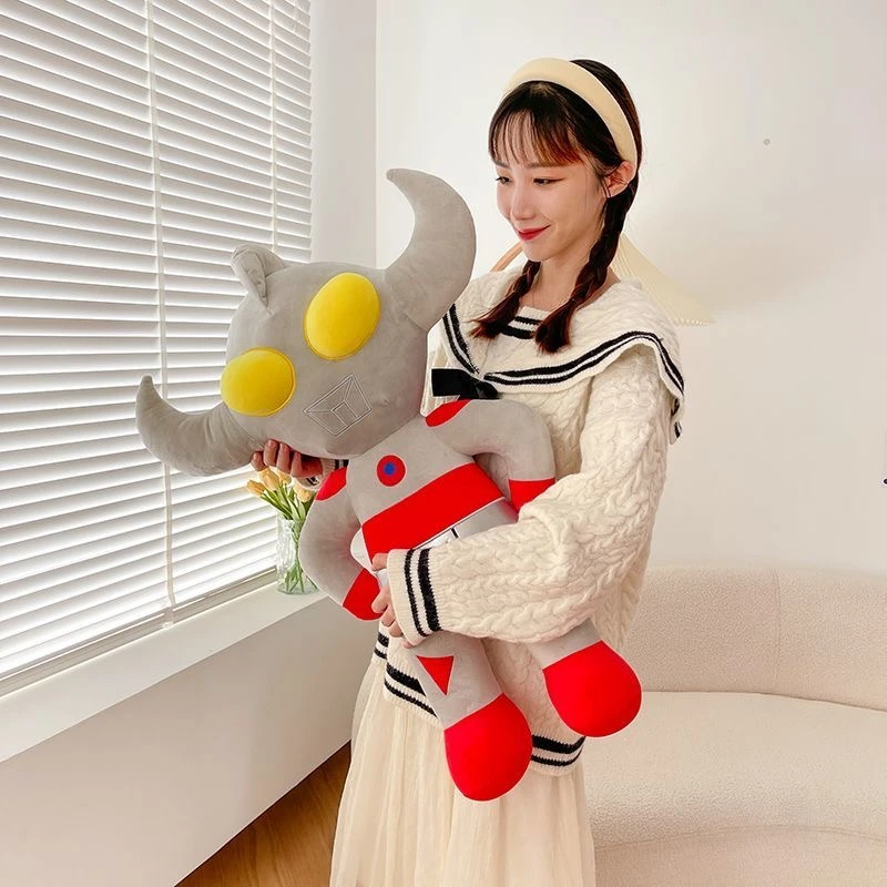 奥特曼公仔奥特曼之父毛绒公仔抱枕睡觉搭子孩子生日礼物毛绒玩偶