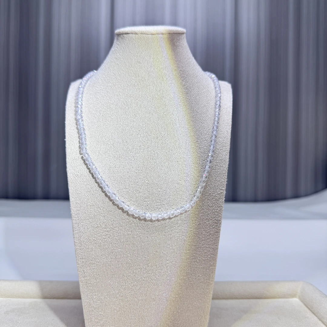 【雅饰珠宝】南非白钻精品大白白项链YSZB017