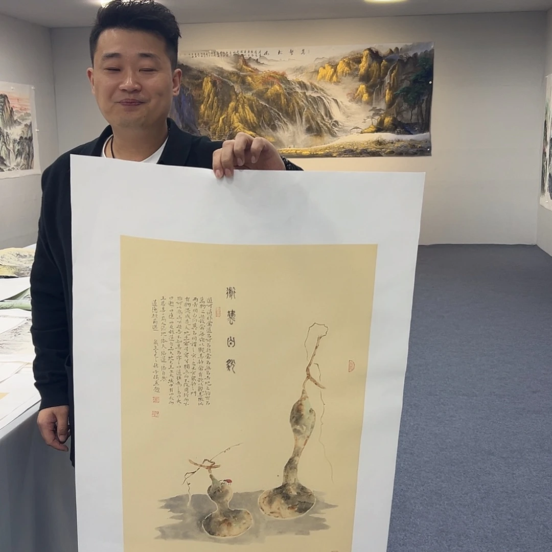国画国画作品宣纸纯手绘