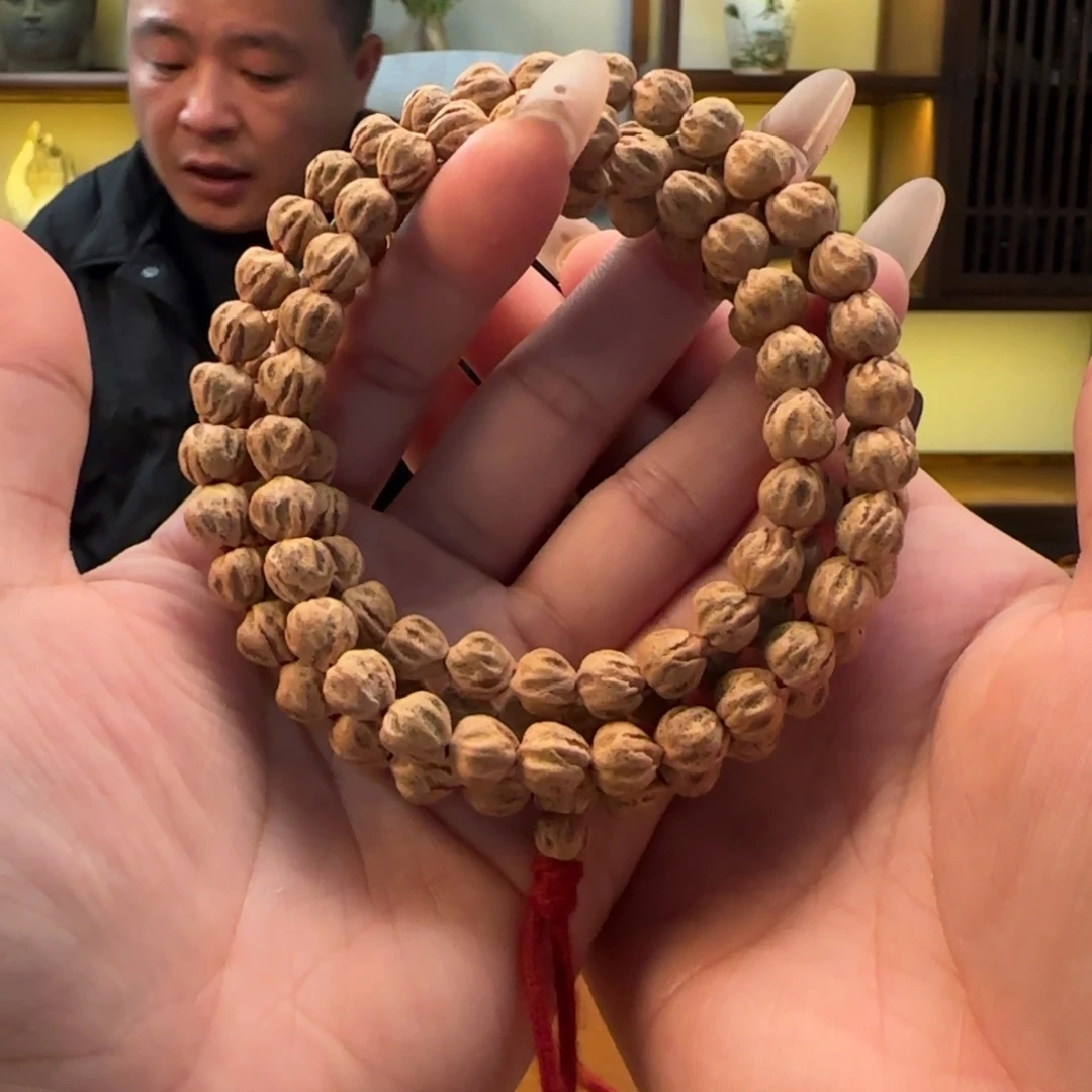 手串柏香籽/百香籽原桩莲花6➕