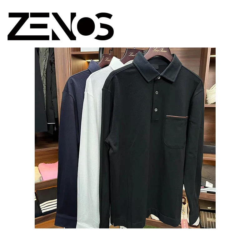 Z时尚舒适经典百搭POLO长袖（卡码拍小）